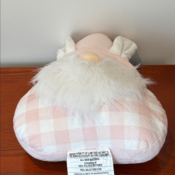 Gnome Bunny Pillow - Picture 3 of 8